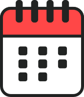 Calendar with X icon