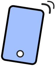 Mobile phone icon